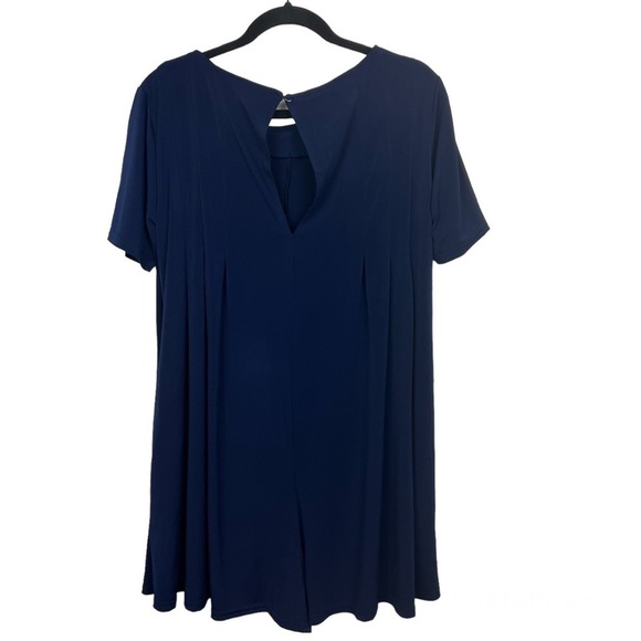 QED London Navy Blue Oversized Romper NWT Medium - Picture 2 of 12